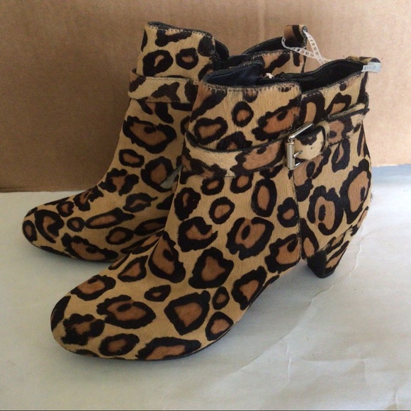 SALE OFR🆕SAM EDELMAN LEOPARD BOOTIES (Sz 6.5) - Picture 10 of 14